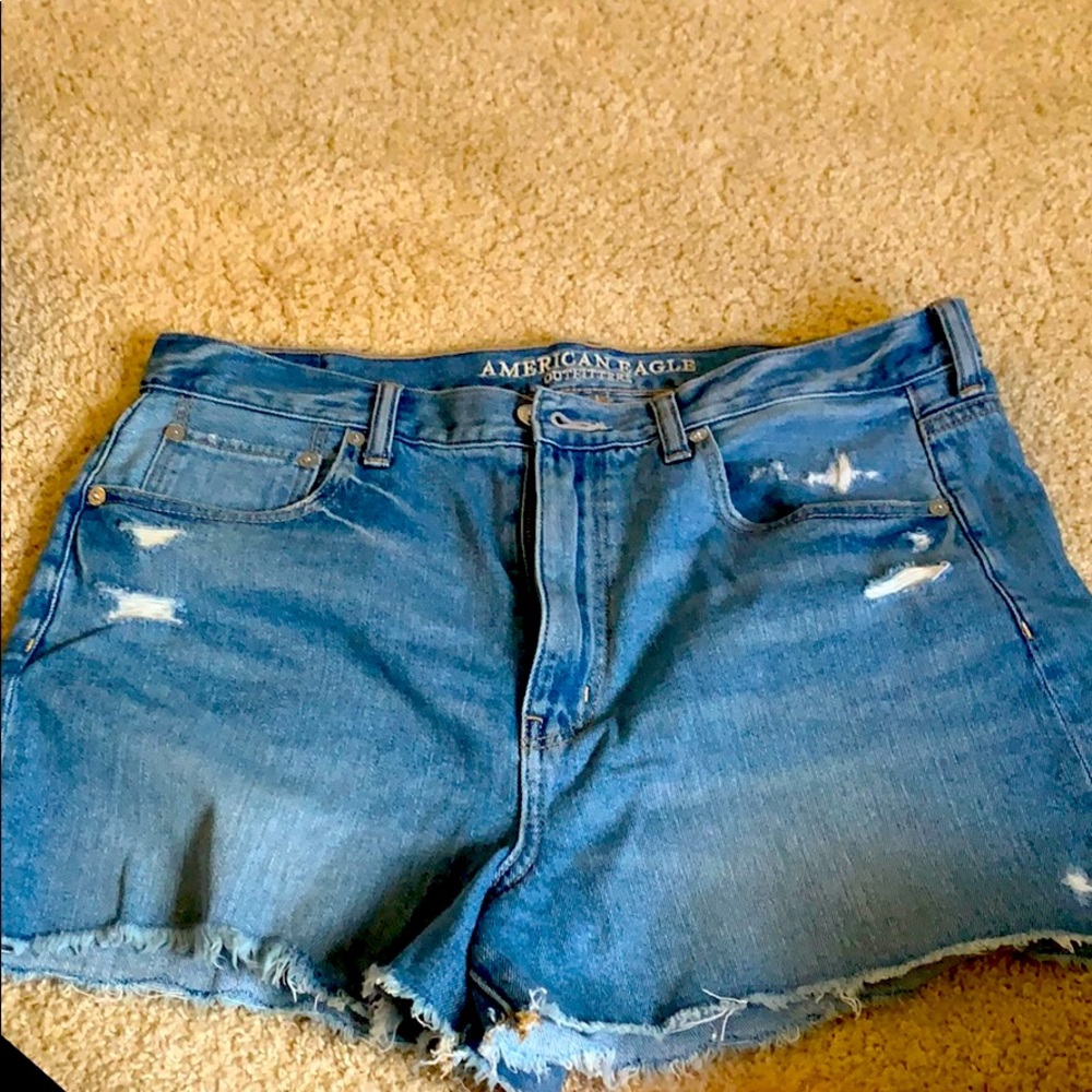 American eagle jean shorts!
